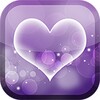 Purple Hearts Live Wallpaper