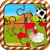 Puzzle Game Farm Animals
