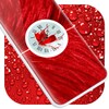 Red Clock Live Wallpaper