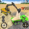 Sand Excavator Truck Driving Rescue Simulator 3D