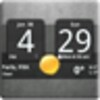 Sense Analog Clock Widget Dark