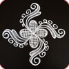 Simple Home Rangoli Design