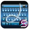 SlideIT Blue Metal Box Skin