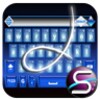SlideIT Blue Neon Skin