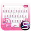 SlideIT Pink Flower Skin