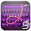 SlideIT Purple Metal Skin