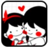 Smile Couple Go Launcher EX