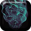 Smoking Skull Live Wallpaper
