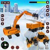 Snow Excavator Truck Games 3D