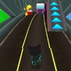 Subway Police Chase