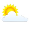 Sun And Clouds Free LWP