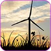 Sunset Windmill