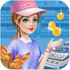 SUPERMARKET GIRL SHOPPING