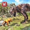 T-rex Dino & Angry Lion Attack