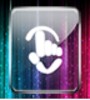 Theme X TouchPal Rainbow Glass