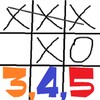Tic-tac-toe 3–4–5