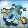 Tourist Futuristic Flying Car