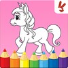 Unicorns Coloring Book