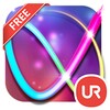 UR 3D Neon Lines Live Theme