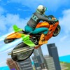 US Police Flying Bike Robot Simulator