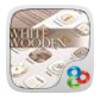 White Wooden GOLauncher EX Theme
