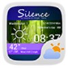 Widget Silence GO Weather EX