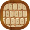 Wood Keyboard Go Theme