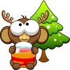 Xmas Bubble Monkey