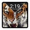 Zipper Lock Screen - Tiger